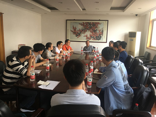 开运体育总部研发人员前往余姚太平洋开展技术交流