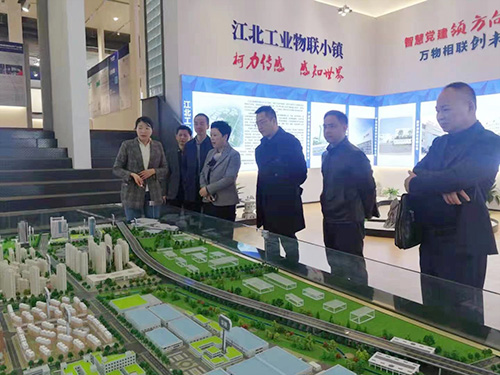 宁波市社保局党组书记、局长陈瑜一行莅临开运体育调研指导工作